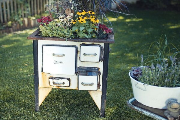 Upcycling im Garten